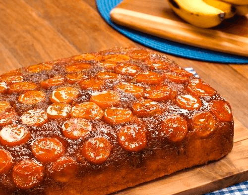 BOLO DE CASCA DE BANANA